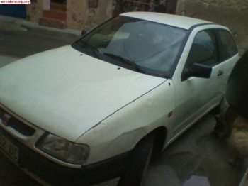  300euros entero-seat ibiza clx motor 1.6  -con fallo elect