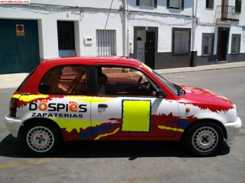 Nissan micra de rallyes 