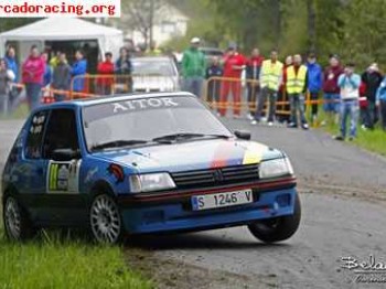 Vendo 205 gti carreras