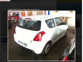 Suzuki swift trofeo 7000 euros