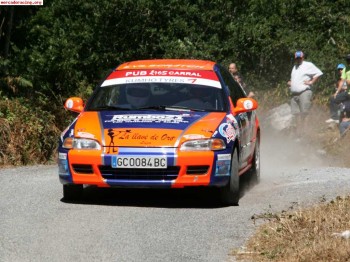 Honda civic vti alquiler: 1200 € por carrera