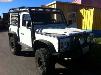Land rover dedender preparado 