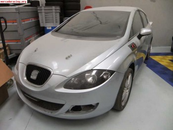 Seat leon ii 2.0 tdi 140 cv con barras