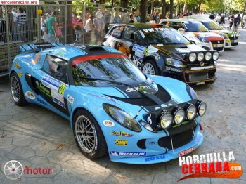 Lotus exige gt rallye. evolucionado