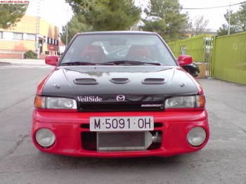 Mazda 323 gt replica gt-r ideal para iniciarse en tandas 100