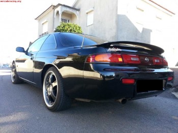 Nissan silvia s14 turbo, 2000cc, 350 caballos de fuerza.