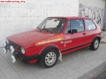 Volkswagen golf gti 1.6 año 80,regularidad sport.