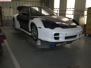 Porsche 996tt manual con frenos cerámicos en proyecto inicia