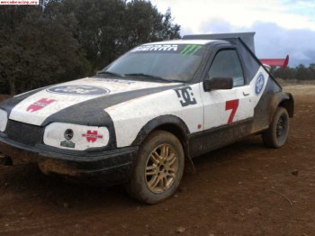 Ford sierra gymcanas slalom circuito 600e