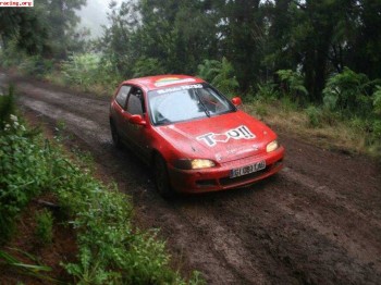 Honda rally tierra