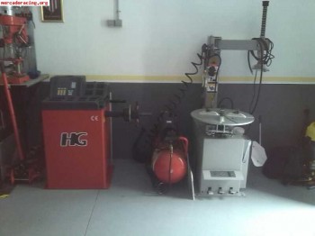 Desmontadora y equilibradora