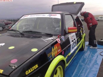 Volkswagen mk2 copa doga con documentacion de rallys.