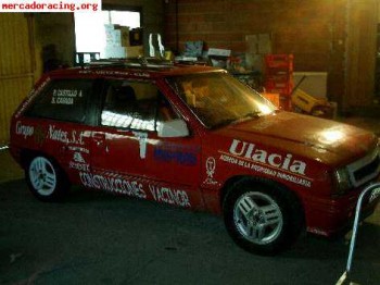 Opel corsa preparado para montaña