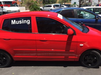 Kia picanto de la copa 