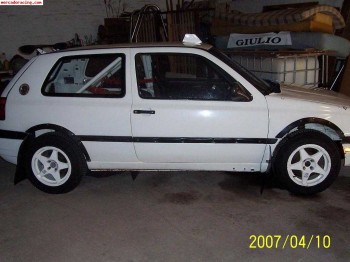 Vendo vw golf gti mk iii, kit-car, ex-oficial