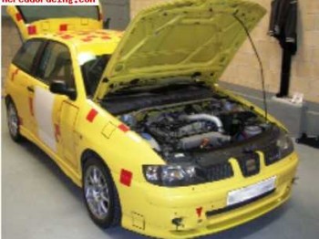 Se vende:ibiza cupra + furgoneta peugeot + carro portacoches