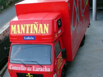Camion man, taller y transporte vehiculos competicion