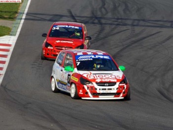 Hyundai getz copa circuitos, 3º clasificado final. sin golpe