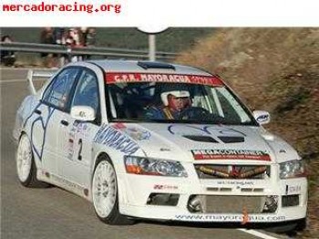 Mitsubishi lancer evo 7, campeon madrileño de rallyes 2007