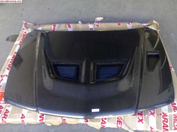 - capot fibra de carbono ) mitsubishi evo 5 - 6)...