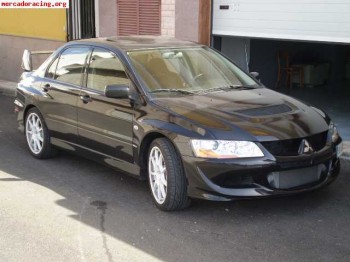 Mitsu evo viii calle