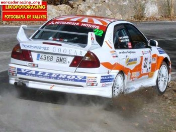 Mitsubishi evo v gr.n vendo o cambio por coche de calle 