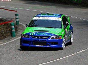 Mitsubishi evo ix campeon montaña gr.n 2010 y 2011  