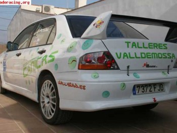   mitsubishi evo vii tope gr:n ex-mundialista