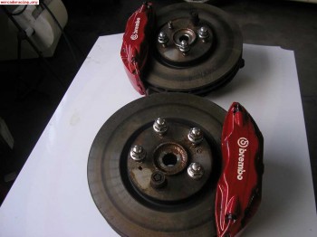 Disco y pinzas evo 8