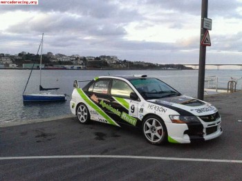 Lancer evo ix asfalto