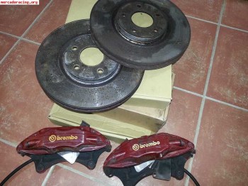 Kit de frenos delantero evo ix brembo 250€