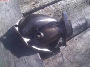 Colector de escape,downpipe y supresor de catalizador evo 8 