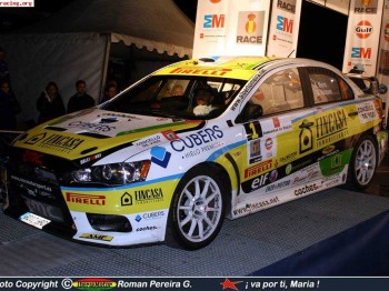 Mitsubishi lancer evo x r4 subcampeón de españa
