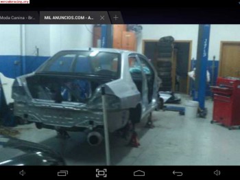 Mitsubishi evo 8 carroceria documentada con golpe delantero