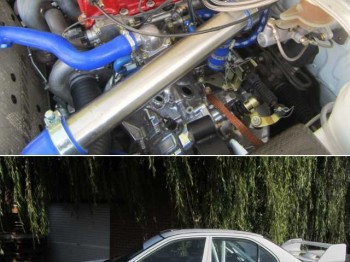 Caja crabots mitsubishi evo