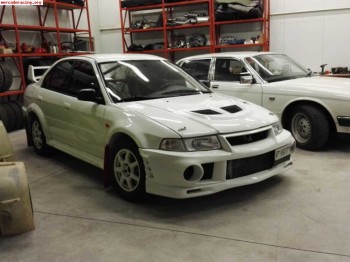 Mitsubishi evo vi gr. a  de tierra restaurado