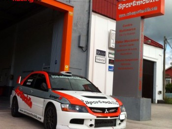 Mitsubishi lancer evo ix tope gr n