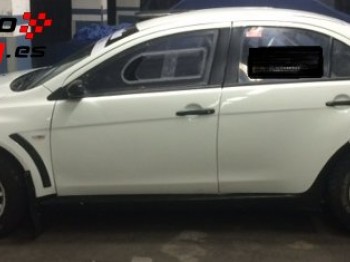 Mitsubishi lancer evo x, para tierra