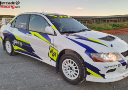 Mitsubishi evo ix tierra y asfalto