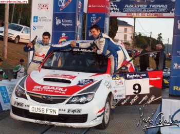 Subaru n14 campeon de españa gr-n 2010 rallyes de tierra