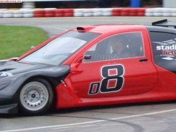 Silver car de stadium race canarias