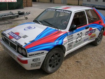 Lancia delta evoluzione martini replica