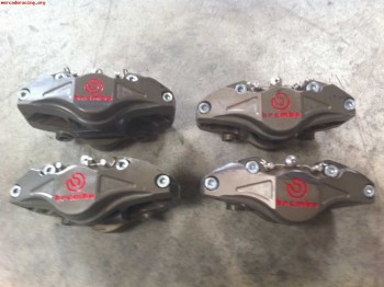Pinzas brembo 2 pistones 
