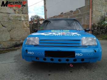 Renault 5 scc con motor de cbr 1000