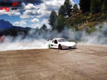 Speed car gt 1000 chasis ancho con recambio y remolque