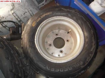Vendo llantas con neumaticos 4 x 130 