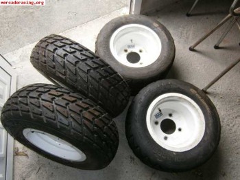Vendo llantas braid con golspeed validas para jb racing y pr