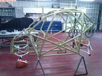 Chasis tubular smart fortwo  4x4 motor hayabusa