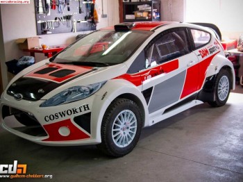 Ford fiesta 4x4 prototipo chasis tubular 410 hp y cambio seq