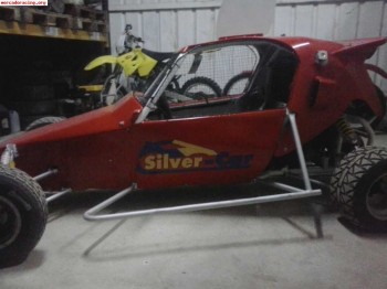 Silver-car suzuki k7